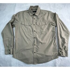 Magpul Mansfield Men's Medium  Shirt Long Sleeve Mag712 Khaki Desert‎ Tan